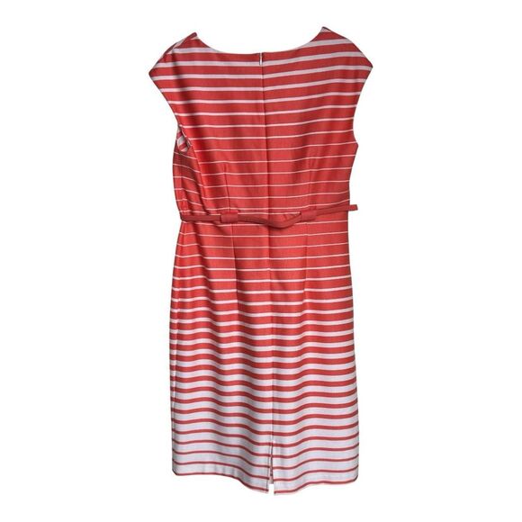 Connected Apparel  Sleeveless Striped Print Sheath Dress medium - Picture 2 of 6